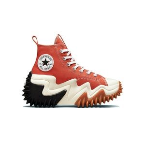 Converse Hi top platform orange run star motion 🧡